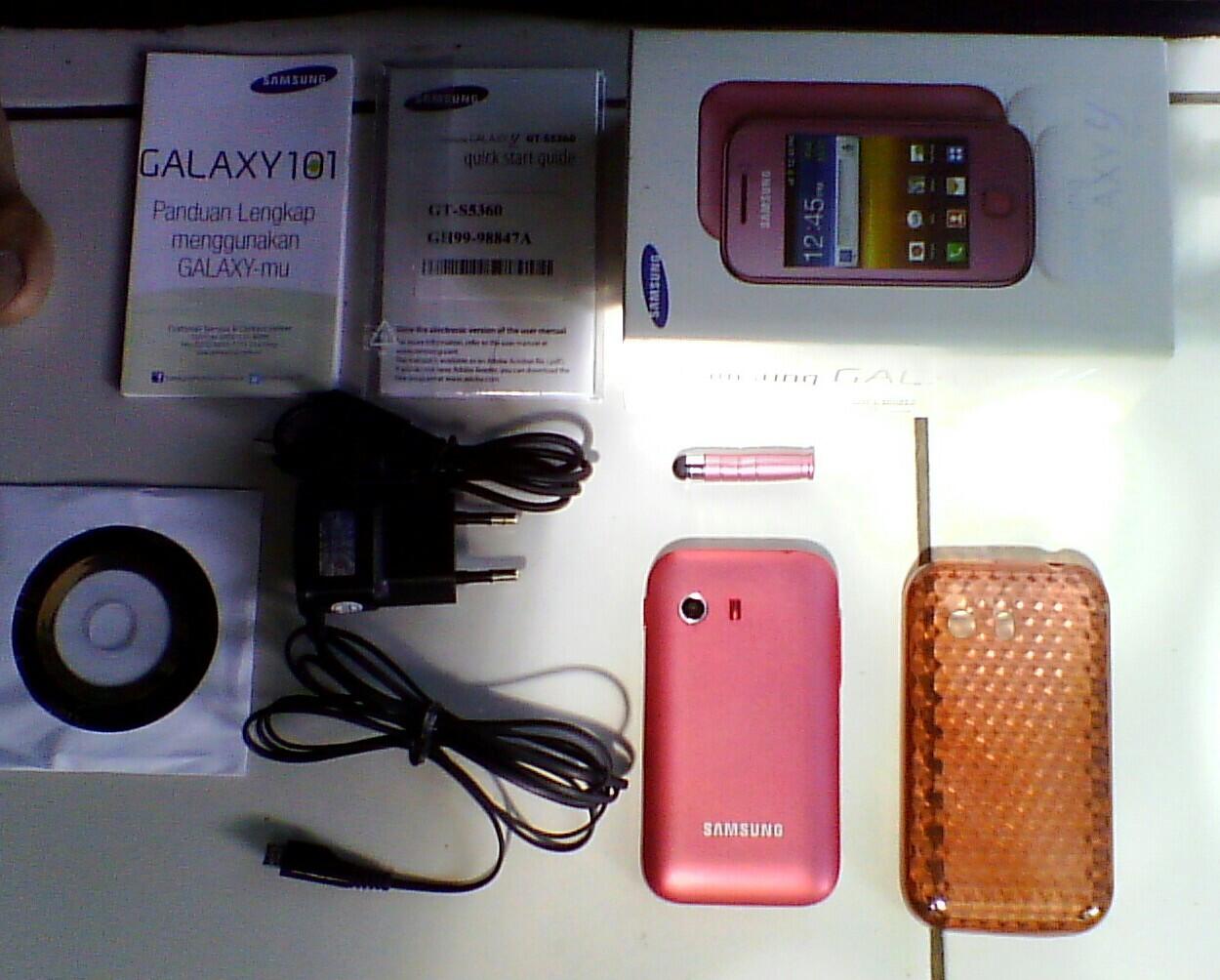 SAMSUNG GALAXY YOUNG / GALAXY Y / GALAXY S5360 PINK TERLALU MULUS, MASUK GAN