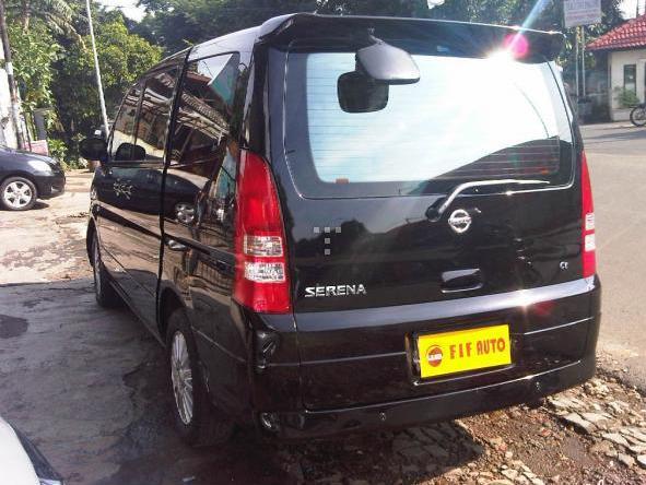 nissan serena 2.0 CT AT 2008 HITAM METALIK