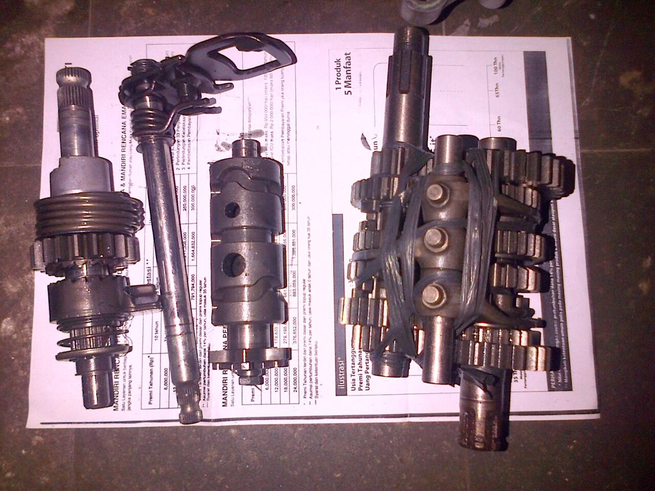 TRANMISI LENGKAP TIREV DAN BLOCKHEAD TIREV 2012