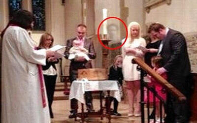 penampakan hantu di gereja