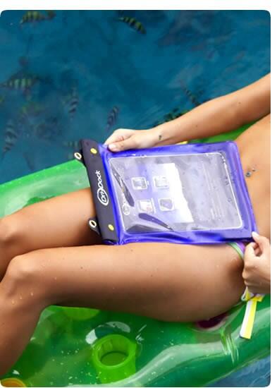 Dri Dock Case-Sarung Cover Anti Air\WaterProof for iPhone-iPod\iPad-Tablet 10 “