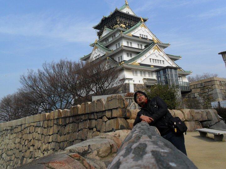 Liburan di Istana Osaka (大阪城)Ōsakajō
