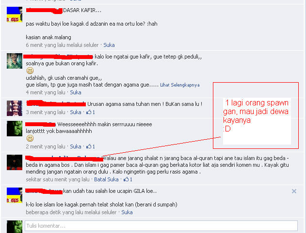ADA DEWA DI FB GAN