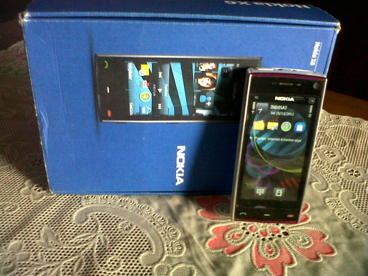 nokia x6 16GB malang fullset