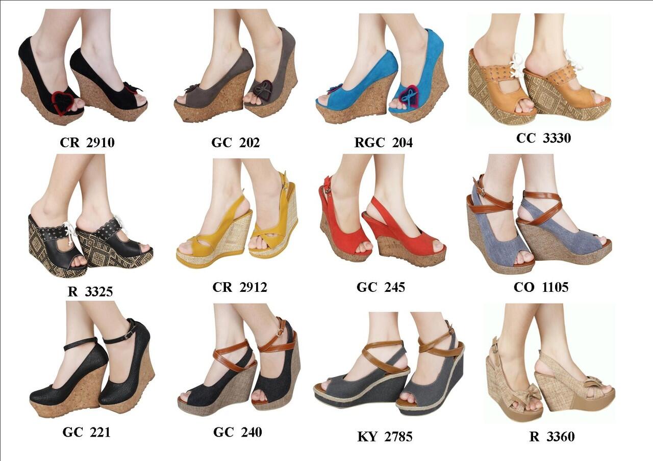 sepatu wedges