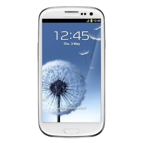 Samsung Galaxy S III - Marble White & Garnet Red