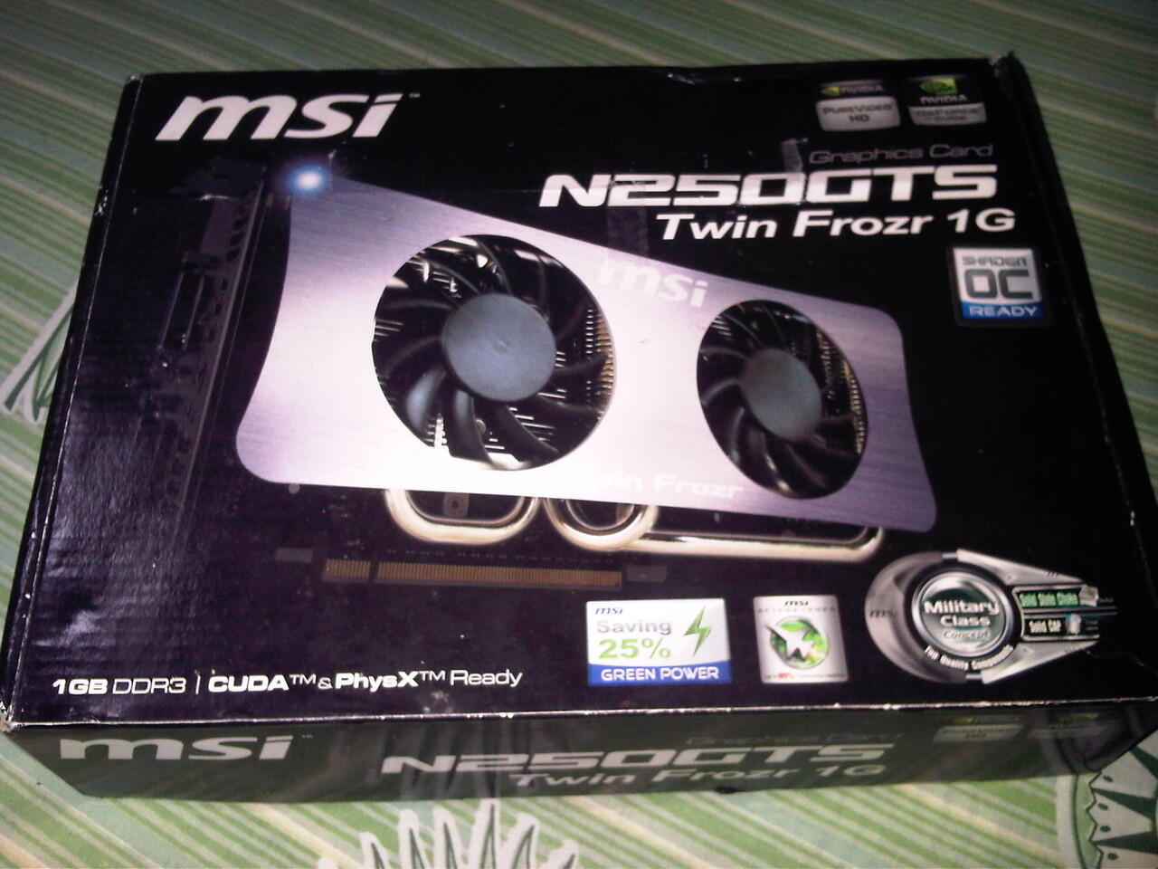 MSI GTS 250 Twin Frozr 1 GB