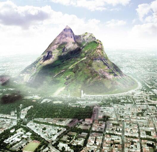 The Berg : Gunung buatan manusia tertinggi di dunia