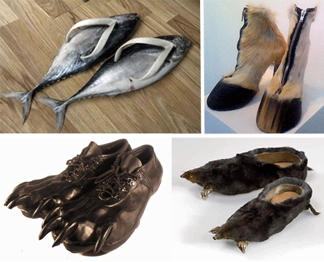 sepatu dan sendal dengan desain ter unik