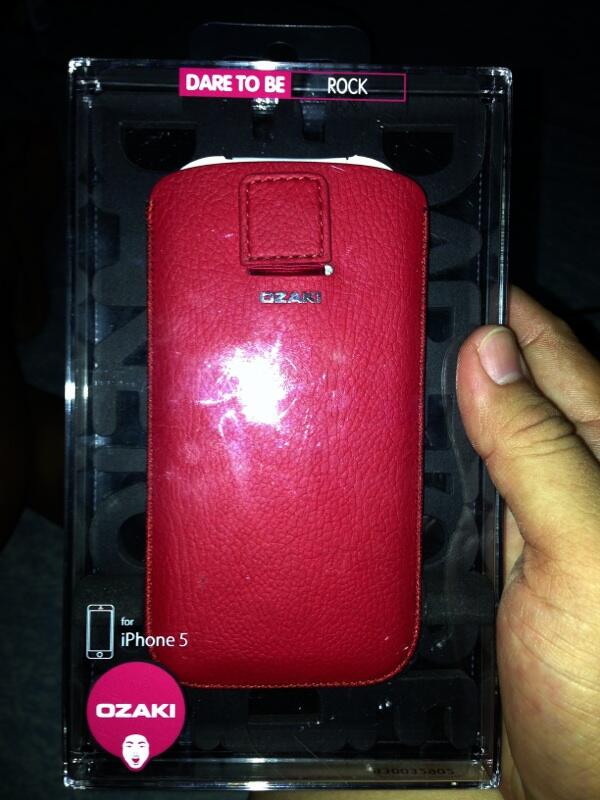 Casing ozaki o! Leather for iphone5