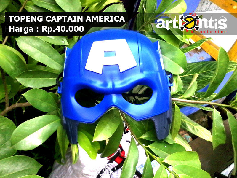 Terjual Artlantis - Topeng Superhero, Iron man, spiderman 