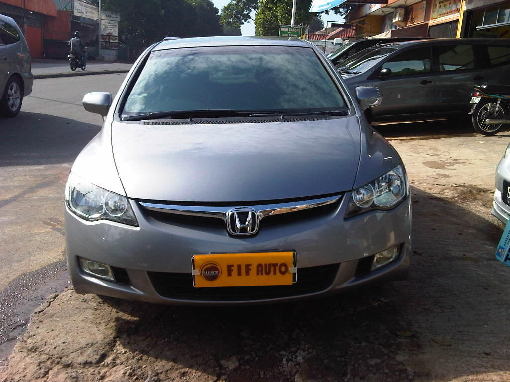 HONDA ALL NEW CIVIC 1.8 VITEC AT 2007 AKHIR SILVER STONE