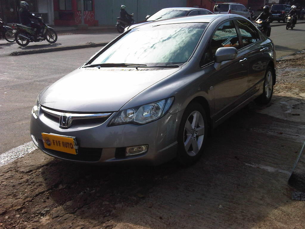 HONDA ALL NEW CIVIC 1.8 VITEC AT 2007 AKHIR SILVER STONE