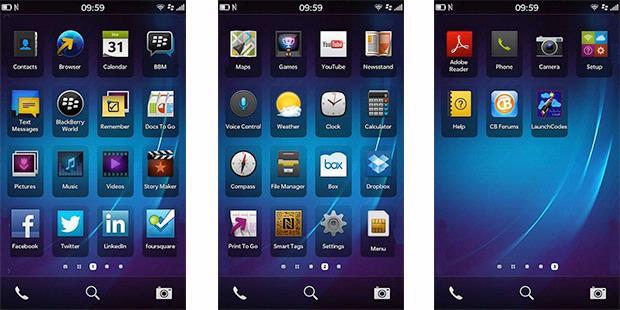 Tampilan BlackBerry 10 Beredar Lagi