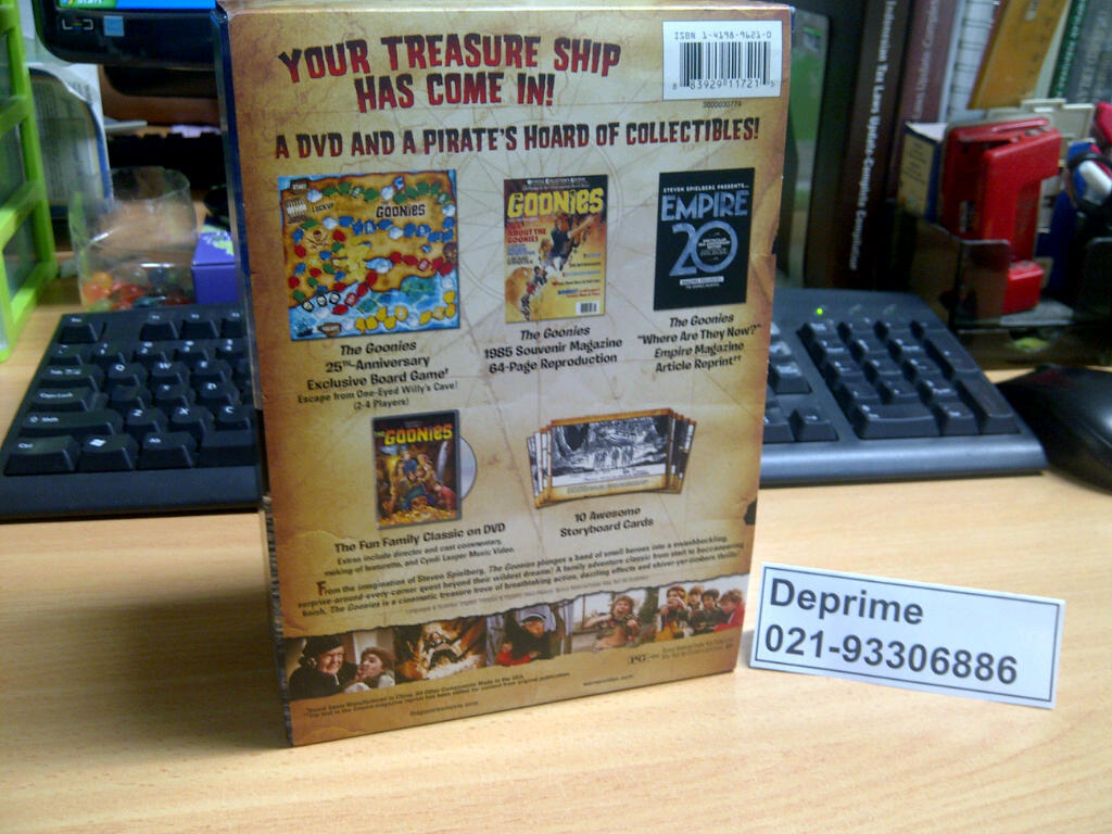 THE GOONIES 25th Anniversary Collector's Edition Reg.A