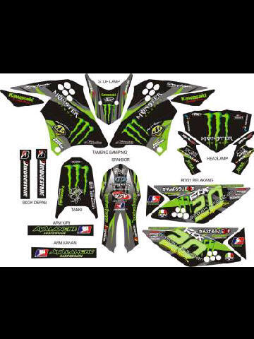 DECAL KLX 150