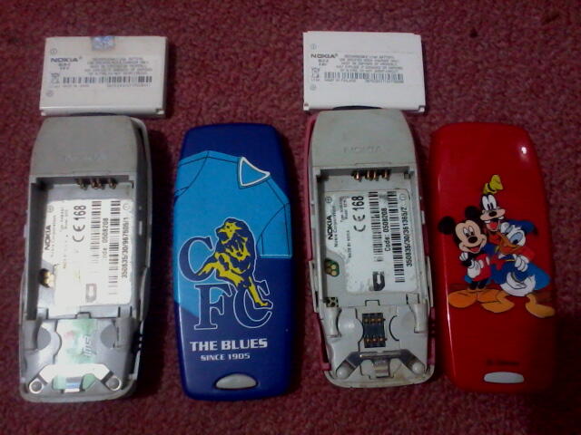 2 hp jadul Nokia 3315 Casing oce