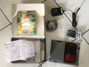 Blackberry Gemini 8520 RED Fset Bandung