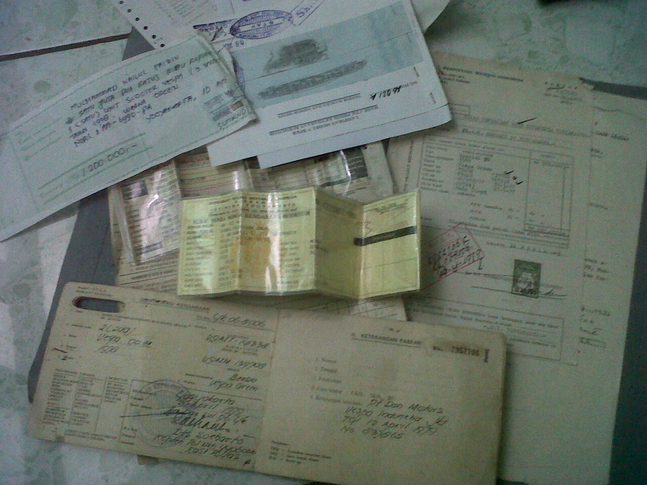 Surat Stnk Bpkb Vespa Special 90 / Pts 90