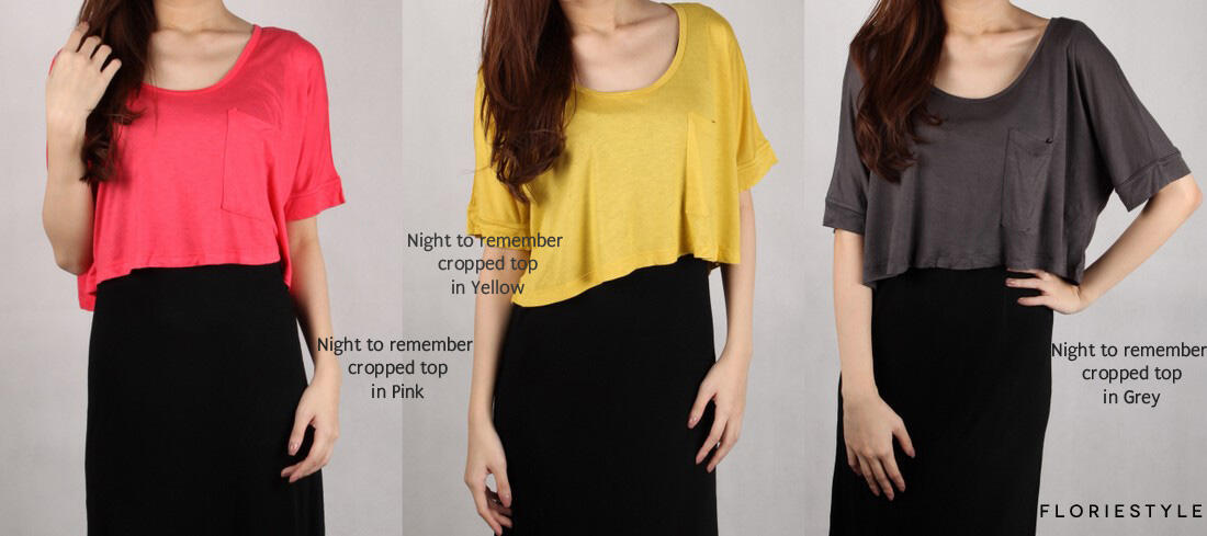 Shop Cropped Top at floriestyle.com