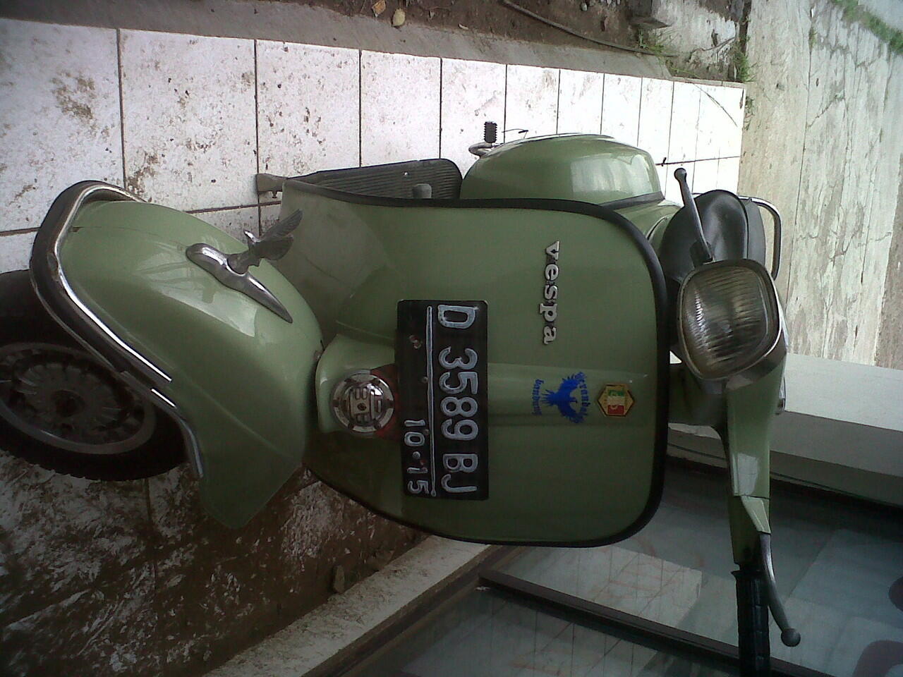 ||| JUAL VESPA SUPER Thn 1976 warna Ijo woles |||