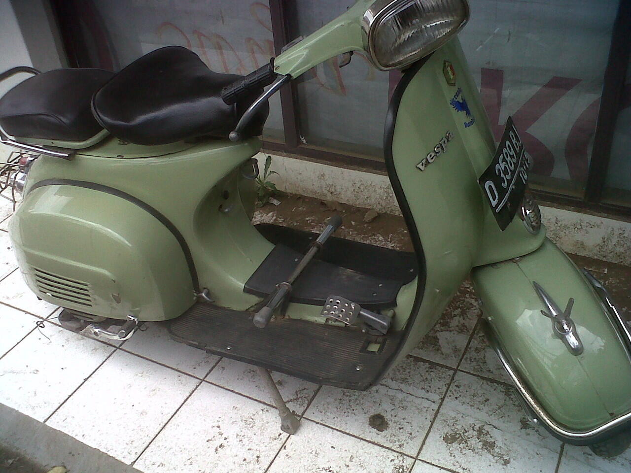 ||| JUAL VESPA SUPER Thn 1976 warna Ijo woles |||