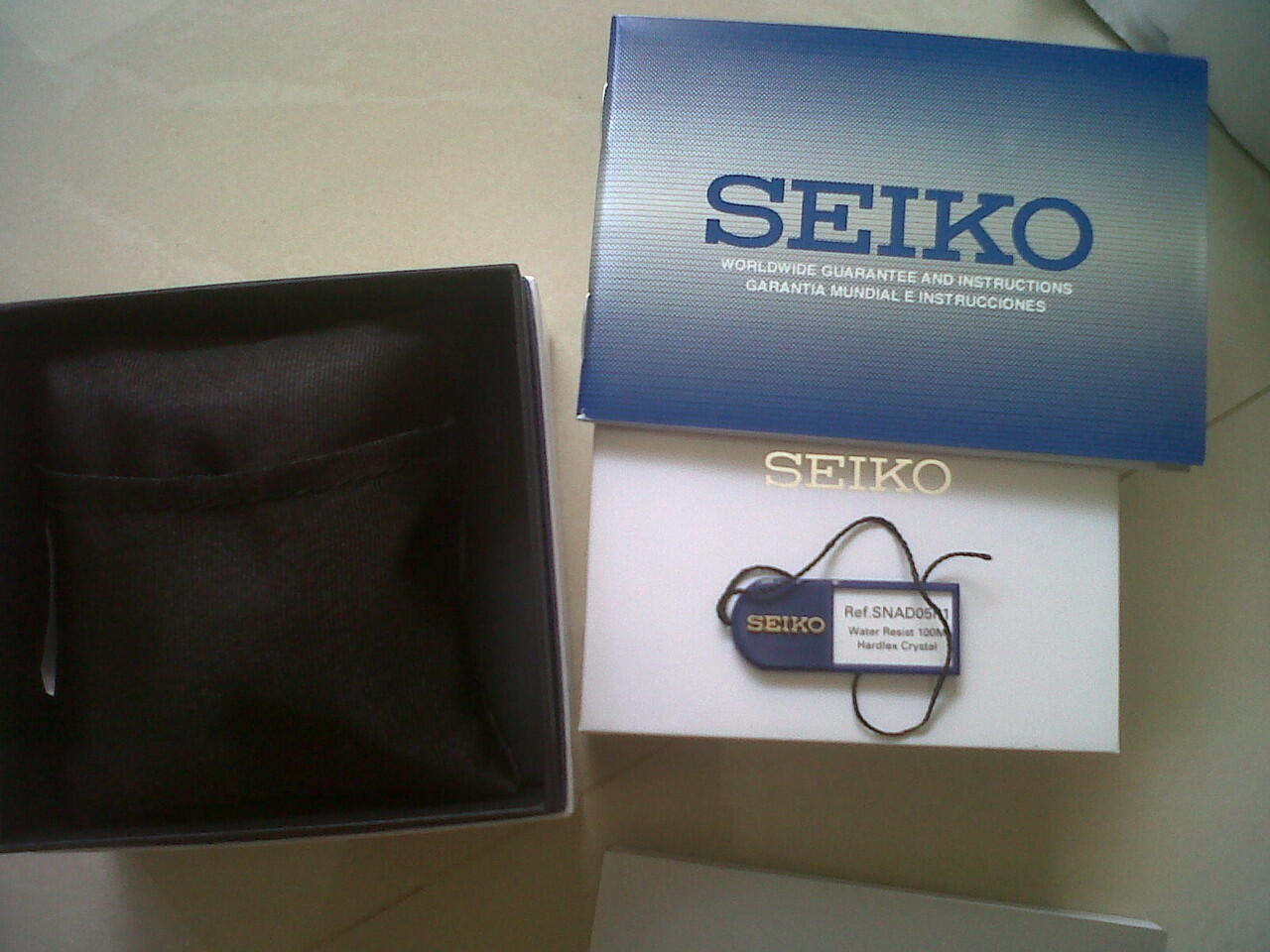 DIJUAL CEPAT JAM TANGAN SEIKO ORIGINAL, HADIAH DARI USA