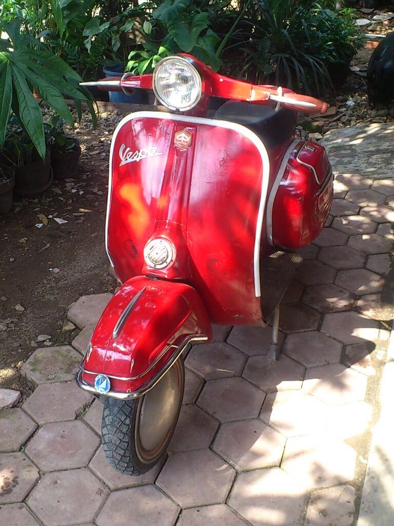 jual sayang vespa super 73 pala bulet