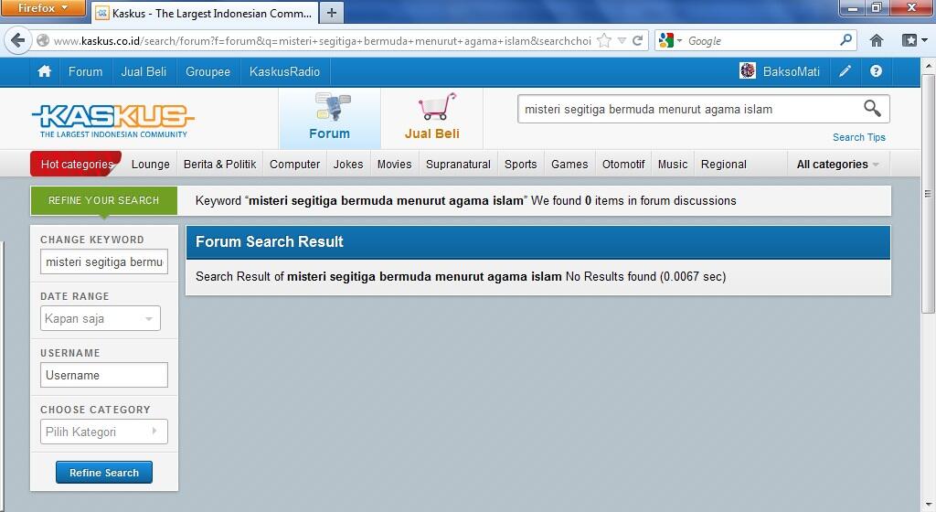 &#91;NO REPOST&#93; Misteri Segitiga bermuda menurut agama islam.