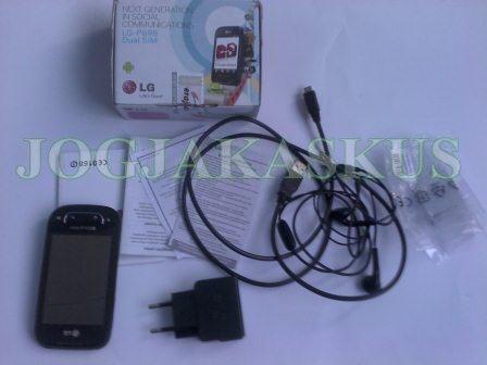 jual LG optimus/fulset/dual sim/LG optimus