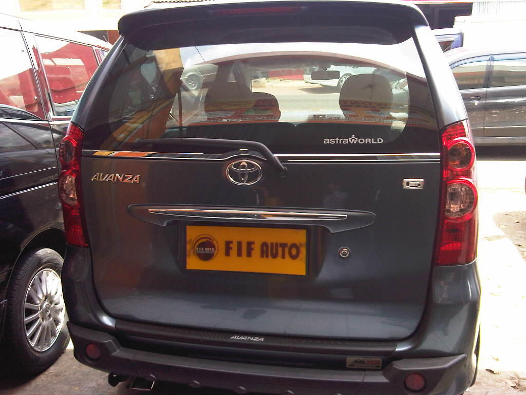 TOYOTA AVANZA 1.3 G MT 2009AKHIR PEMAKAIAN 2010 ABU - ABU METALIK