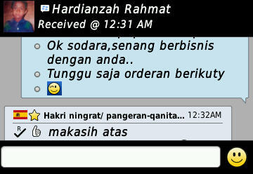 Jual Blackberry BM harga termurah