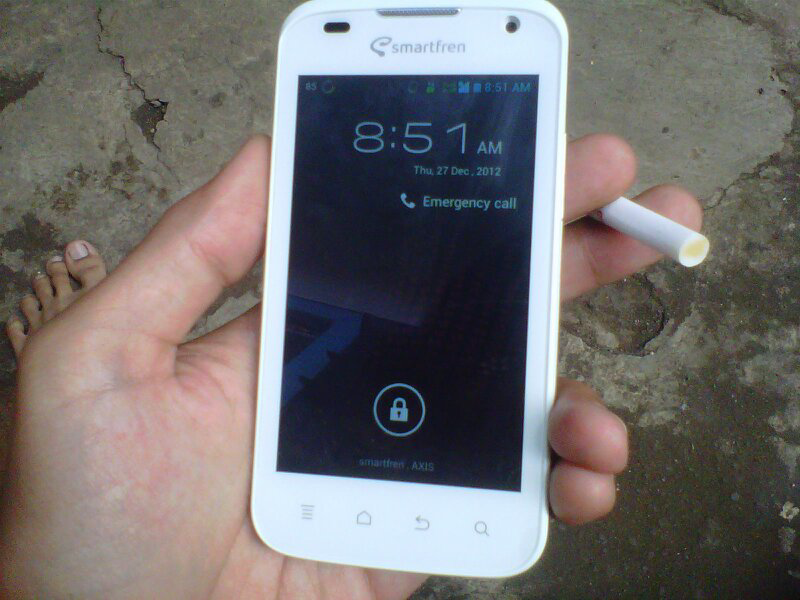 smartfren andro max i white+bonuss