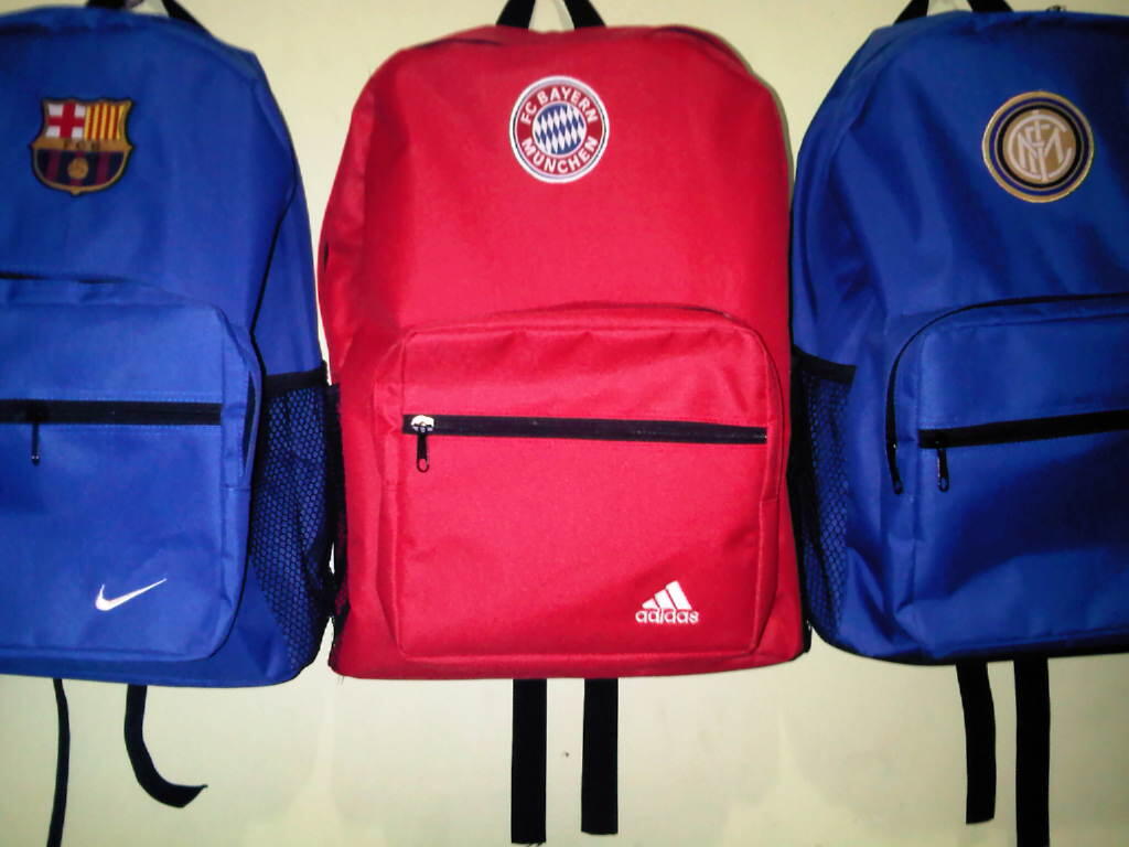 Ready stock tas ransel club bola berbagai macam klub!order now keburu abis! (updated)
