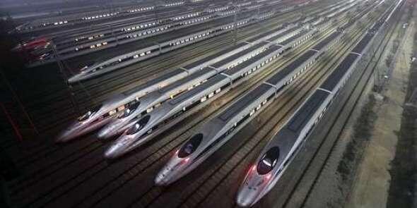 Cina Mengoperasikan Kereta Api Kecepatan Tinggi