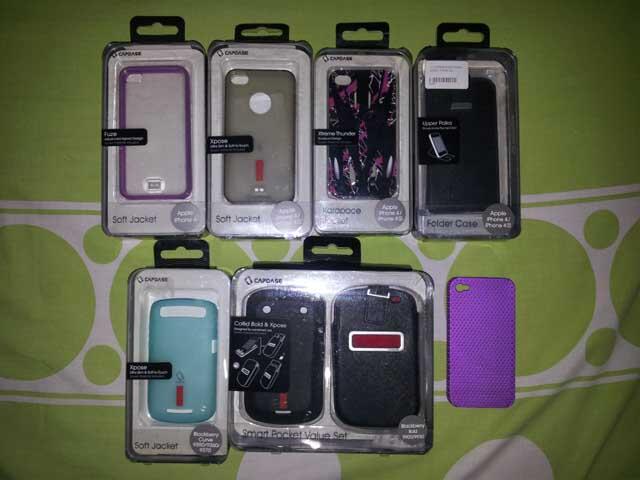 Jual Silicon/Hardcase/Flip Cover Capdase Ori Iphone/Blackberry/bb