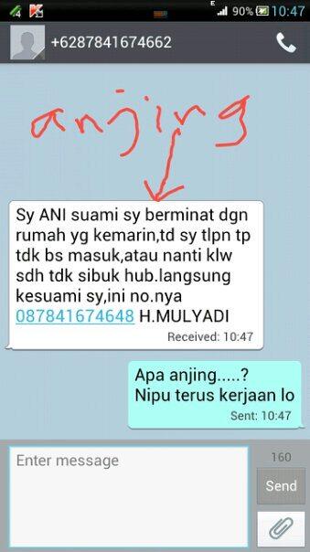 Modus penipu Via SmS gak bakal berhenti