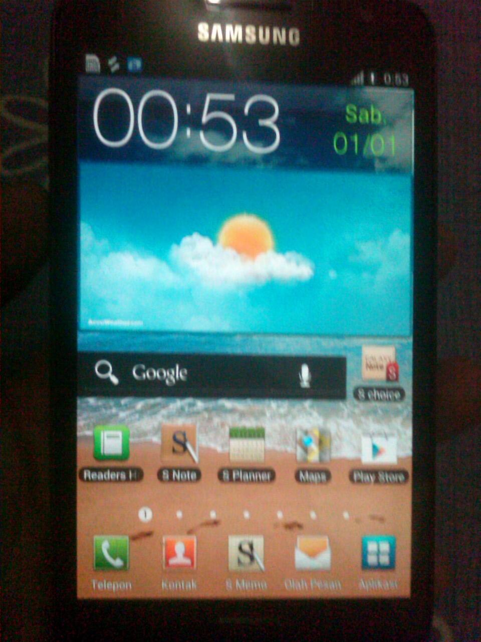 Jual Samsung Galaxy Note 1 N7000 Black