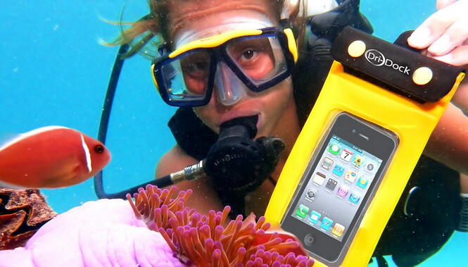 Dri Dock Case-Sarung Cover Anti Air\WaterProof for iPhone-iPod\iPad-Tablet 10 “