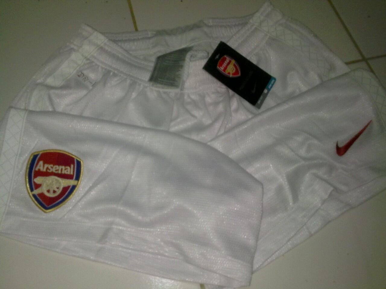 Celana / Shorts Grade Ori Arsenal Home 2012/2013