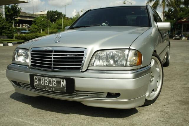 MERCEDES BENZ C200 ELEGANCE 1996 AUTOMATIC SILVER ISTIMEWA