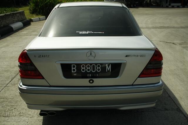 MERCEDES BENZ C200 ELEGANCE 1996 AUTOMATIC SILVER ISTIMEWA