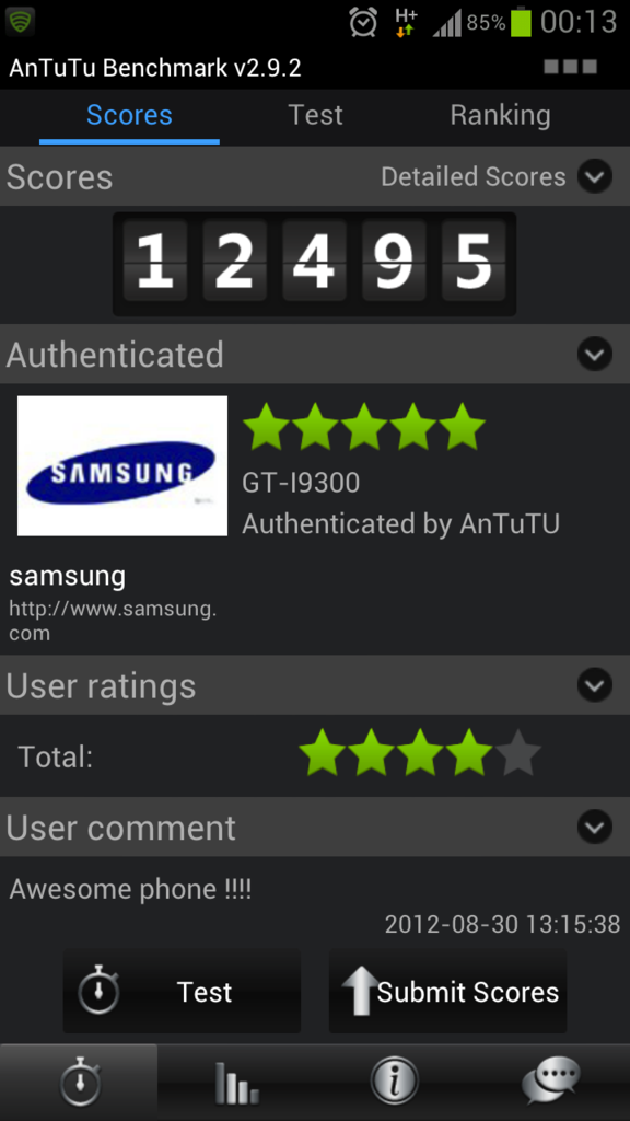 ● ★ Samsung Galaxy S3 Pebble Blue 2nd 97% Mulus ★ ●
