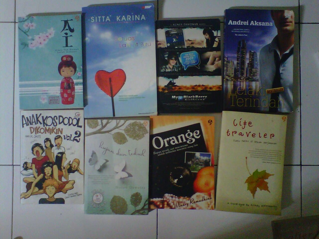 Berbagai macam Novel !