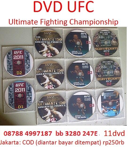 DVD UFC (Ultimate Fighting Championsip)