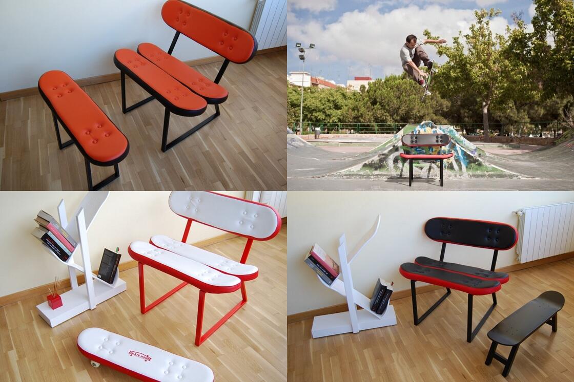 Keren! Furniture yang terinspirasi dari Skateboard &#91;Pict&#93;