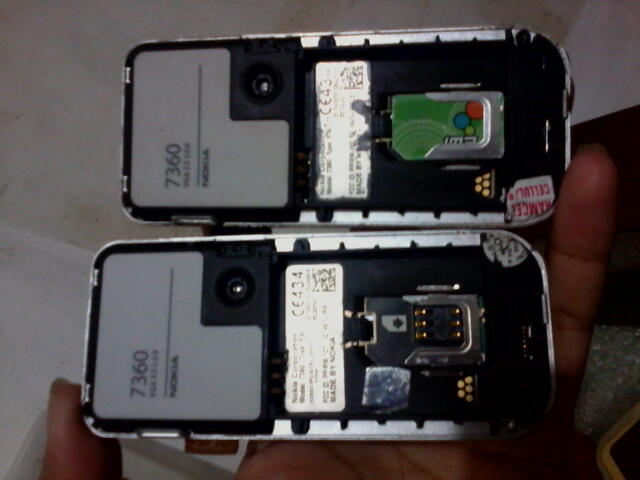 2 Hp jadul Nokia 7360 Fashion