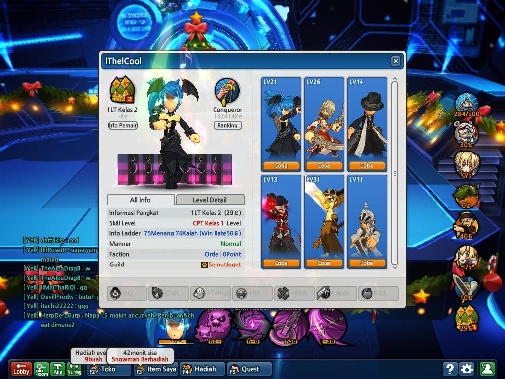 Jual Char Lost Saga