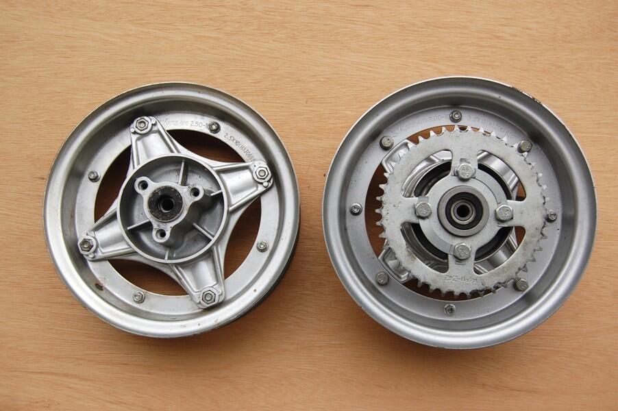 Velg + Teromol Honda Dax ST 70