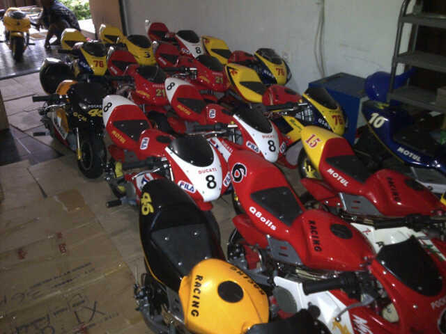 Ready Stock Mini MotoGP Lokasi Balikpapan